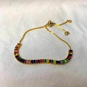 Women’s Multi Color Rhinestone Bracelet